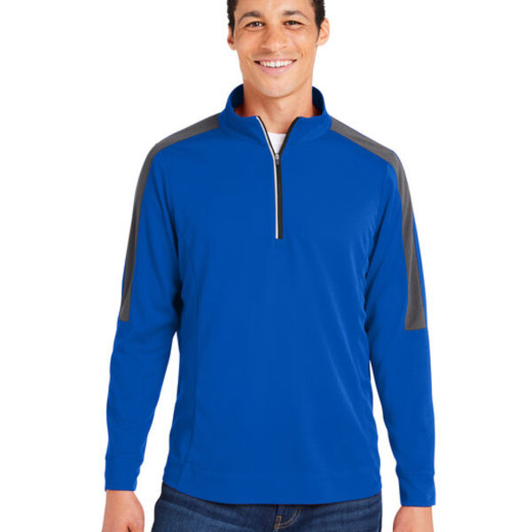 Men's Market Snag Protect Mesh Colorblock Quarter-Zip Thumbnail