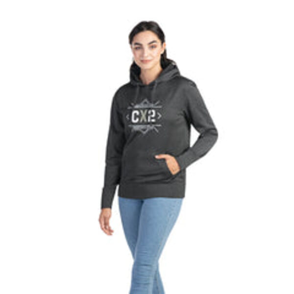 Ladies Polyester Pullover Hoodie Thumbnail