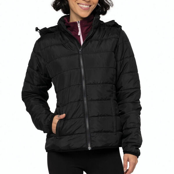 DRYFRAME® ESSENTIAL HOODED INSULATED LADIES' JACKET Thumbnail