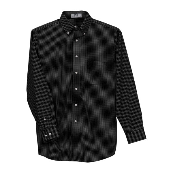 Easy-Care Poplin Box Plaid Shirt Thumbnail
