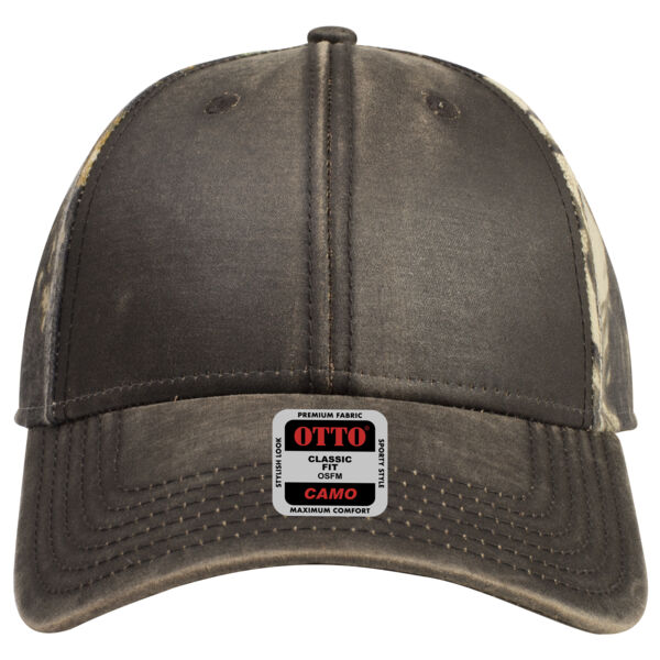 OTTO CAP® Camouflage 6 Panel Low Profile Baseball Cap Thumbnail